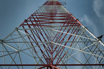 Low angle view of built structure against sky