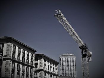 Low angle view of buildings against sky