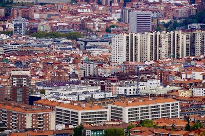 Cityscape of bilbao city, spain. bilbao travel destination