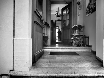 Steps in front of building