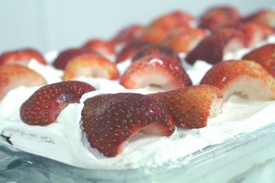 Close-up of red chili peppers