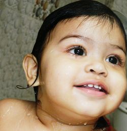 Portrait of smiling boy