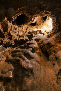 Full frame shot of cave