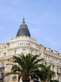 Low angle view of building against sky