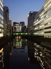 Buildings in city