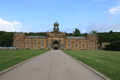 View of historic building against sky