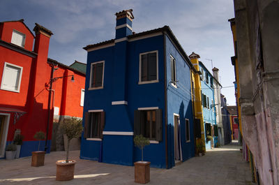 Street amidst buildings in city