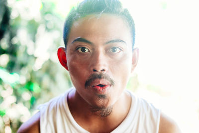 Portrait of mature man