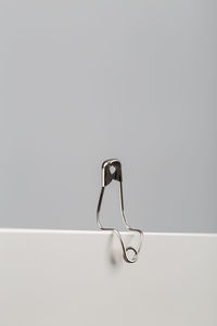 Close-up of light bulb on table
