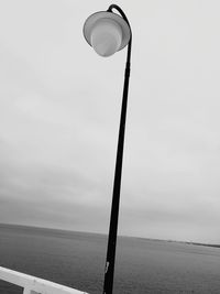 Low angle view of beach against sky