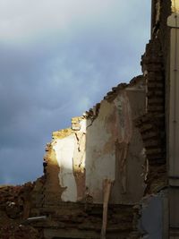 Old ruins against sky