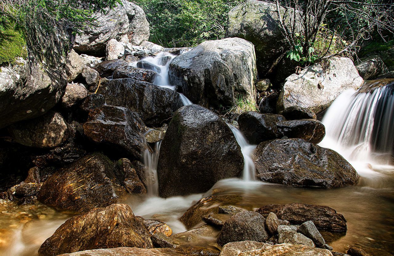 VIEW OF WATERFALL