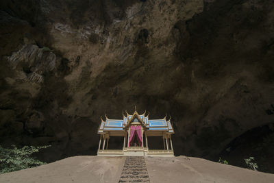 Low angle view of a temple