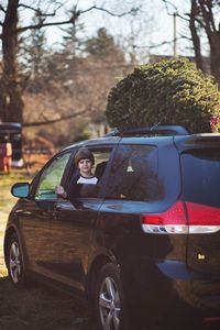 Car on road