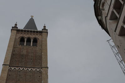 Low angle view of building against sky