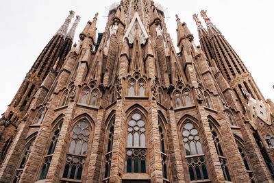 Low angle view of building against sky