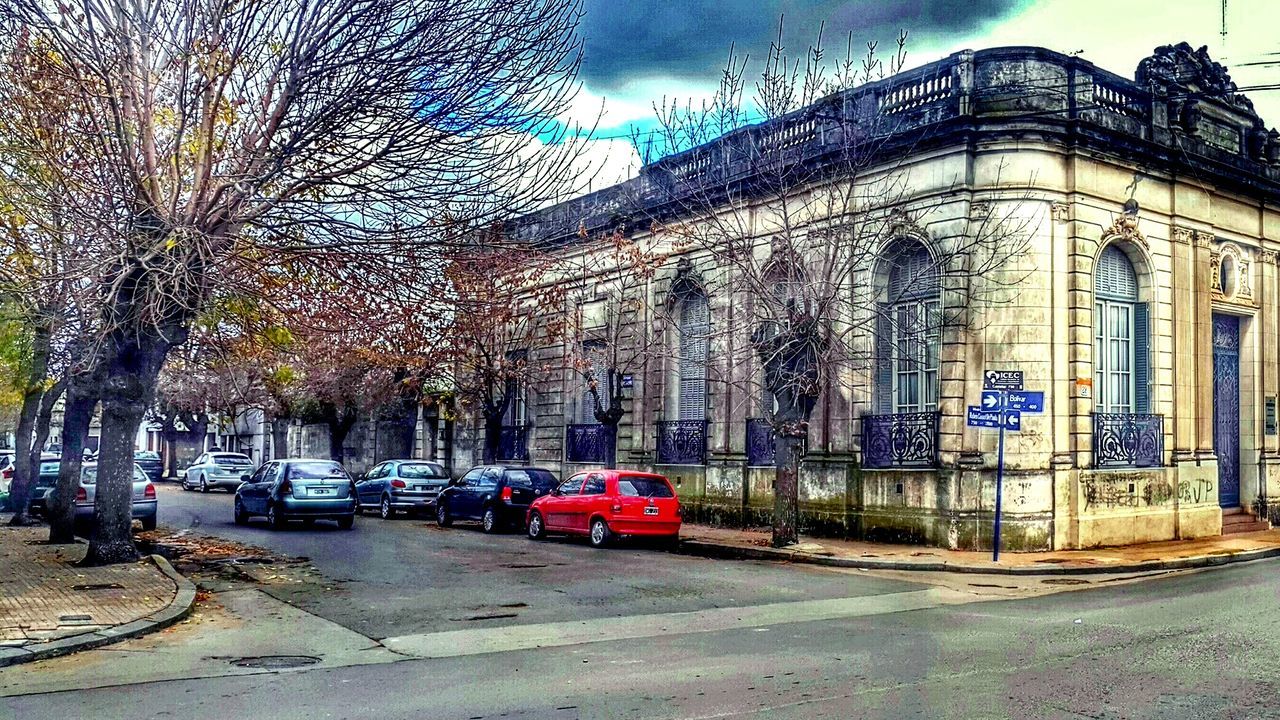 CARS PARKED ON STREET