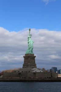 Statue of liberty against sky