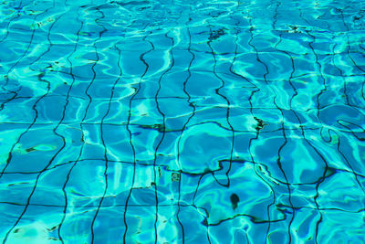 Full frame shot of swimming pool