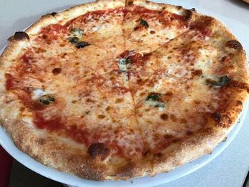 Close-up of pizza