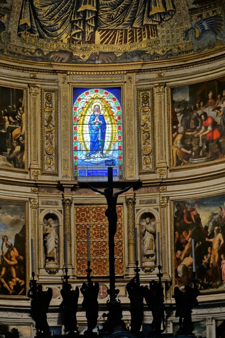 INTERIOR OF CHURCH