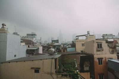 View of cityscape against sky