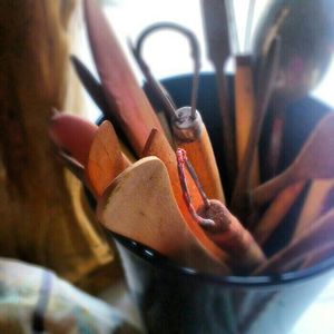 Close-up of food on table