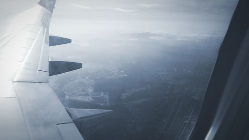 Aerial view of landscape