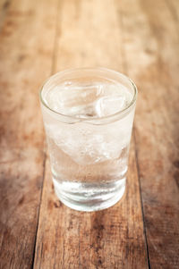 Close-up of drink on table