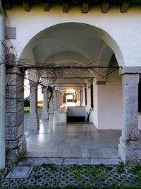 Corridor of building