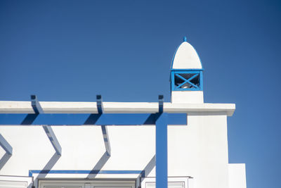 Beautiful chimneys are typical for traditional houses of lanzarote, one of the canary islands.