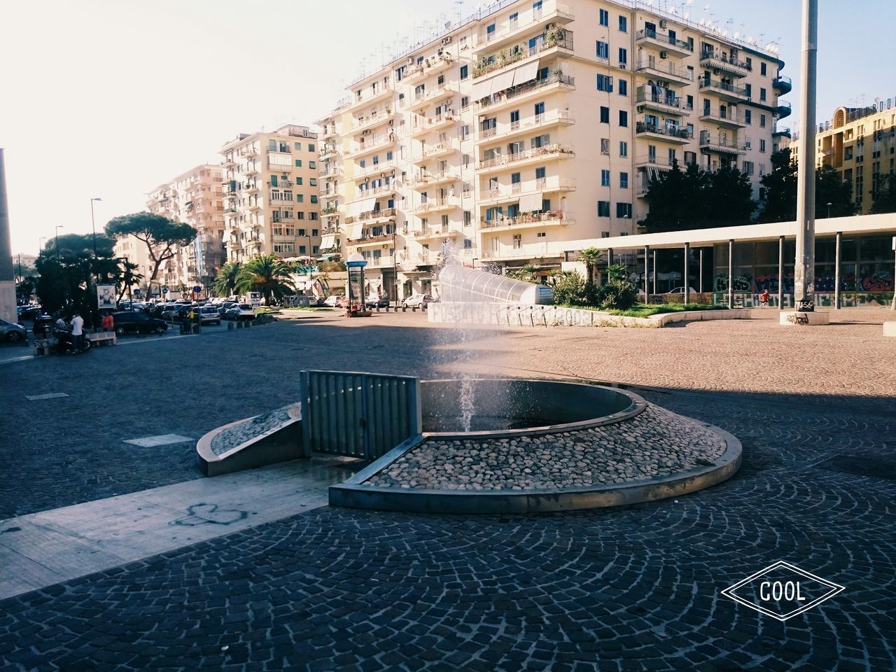 FOUNTAIN IN CITY