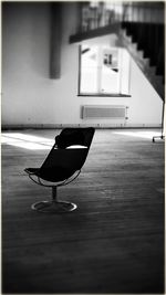 Empty benches in the dark