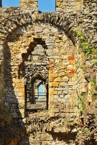 Old ruins of building