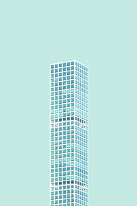 Modern skyscrapers