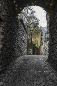 Walkway in town