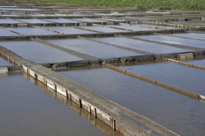 salt evaporation pond