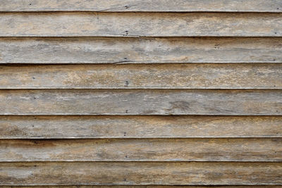 Full frame shot of weathered wooden wall