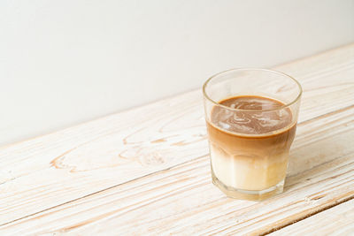 Close-up of drink on table