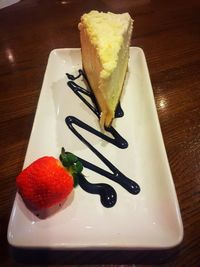 Close-up of food on plate