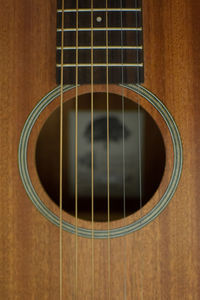 Close-up of guitar