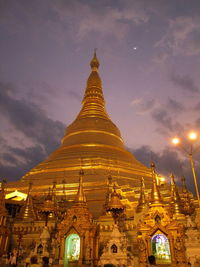 View of pagoda against sky