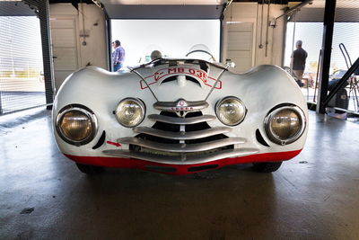 Close-up of vintage car