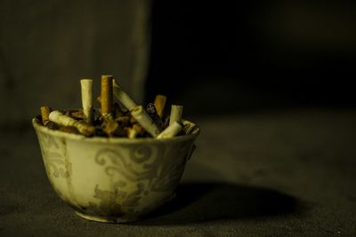 Close-up of drink on table
