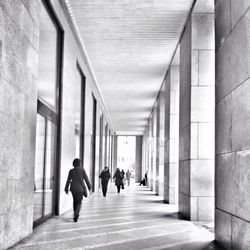 Corridor of building