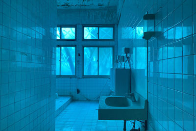 Interior of modern building