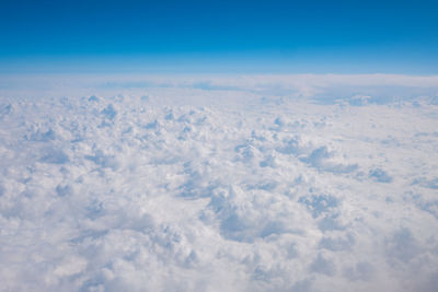 Sky view from window seat ,fly