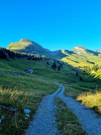 Sunrise hike in toggenburg