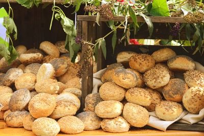 Close-up of vegetables for sale in market