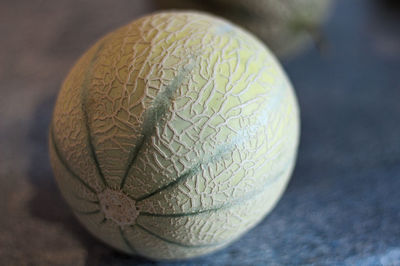 Close-up of ball on table